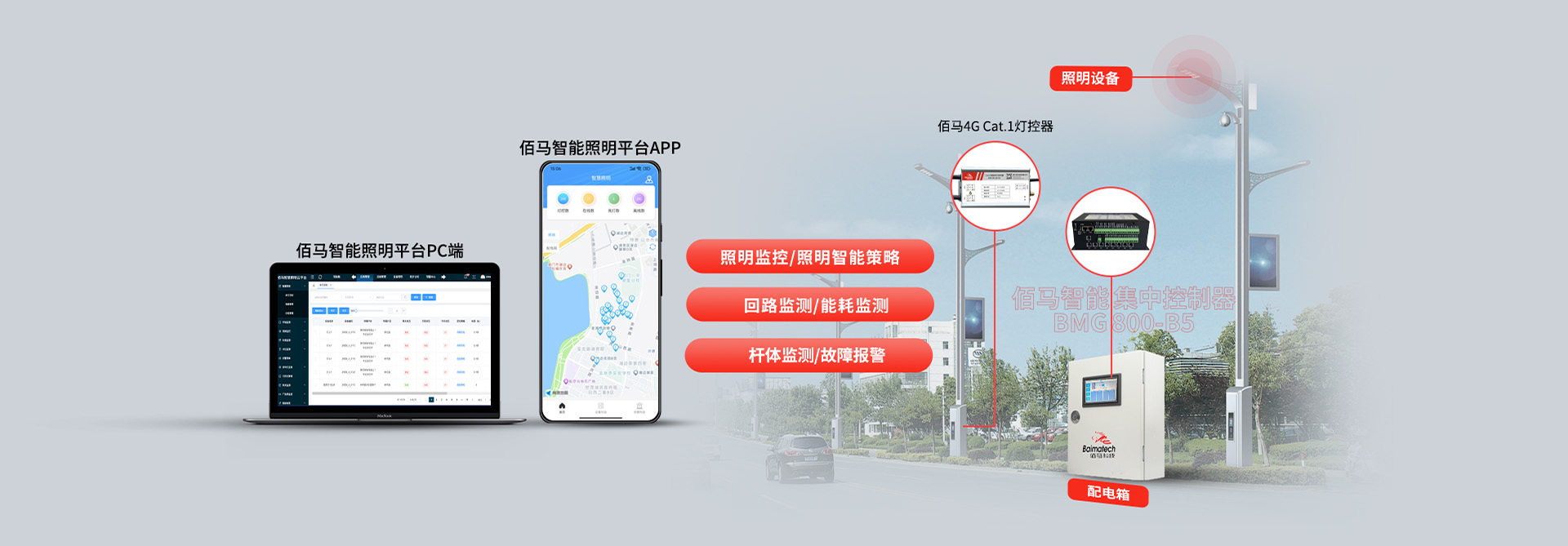 佰馬智慧照明平臺(tái)